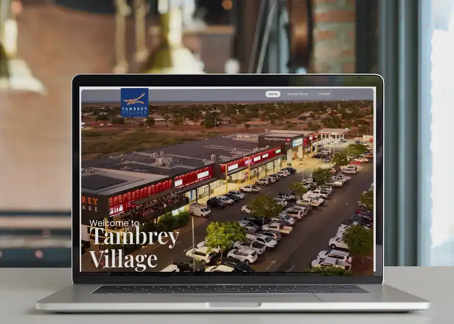 Tambrey Village Homepage Web Design