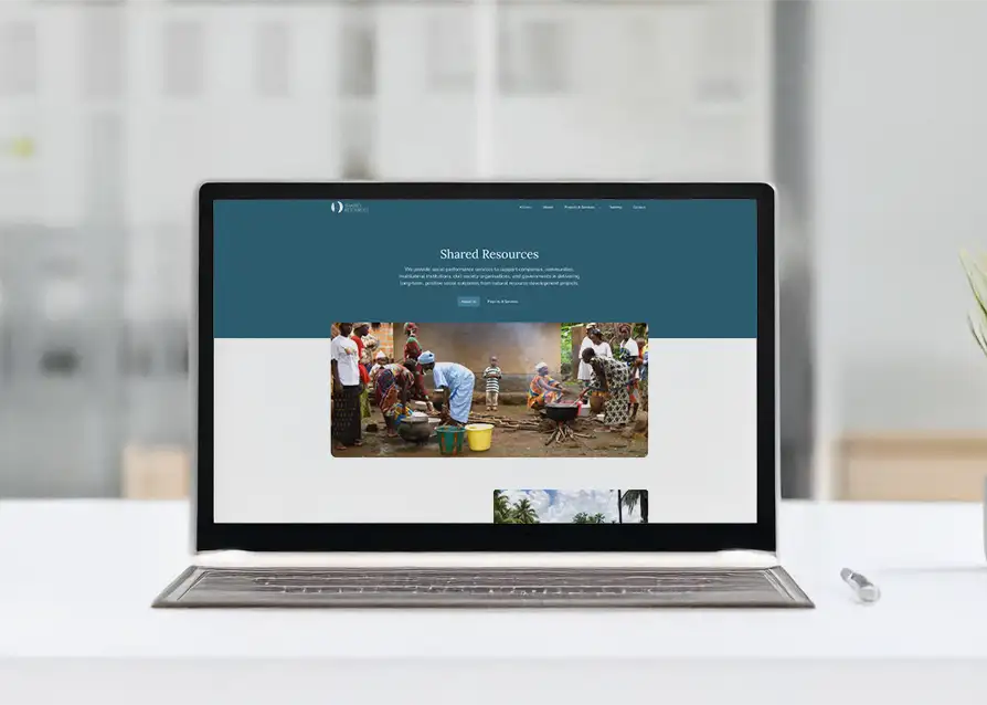 Shared Resources Web Design