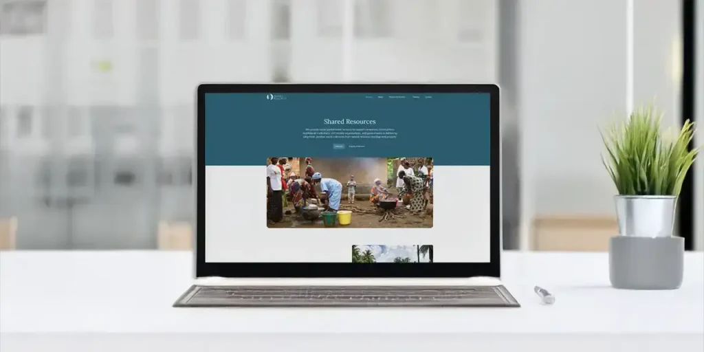 Shared Resources Web Design