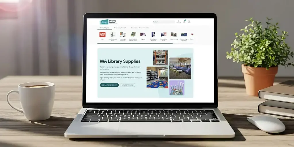WA Library Supplies Web Design